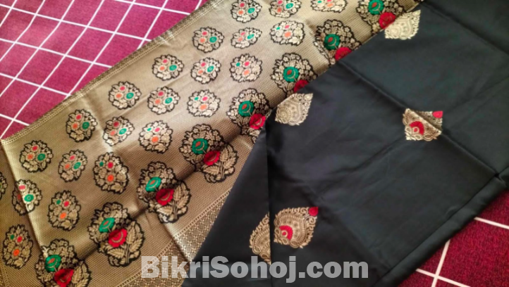 Katan silk saree